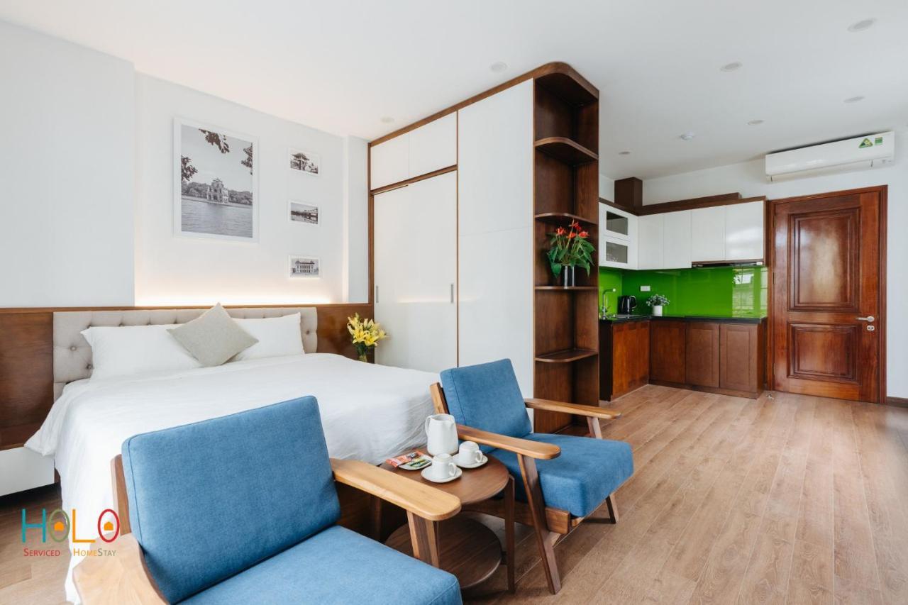 Holo Central Hanoi - Serviced Homestay Bagian luar foto